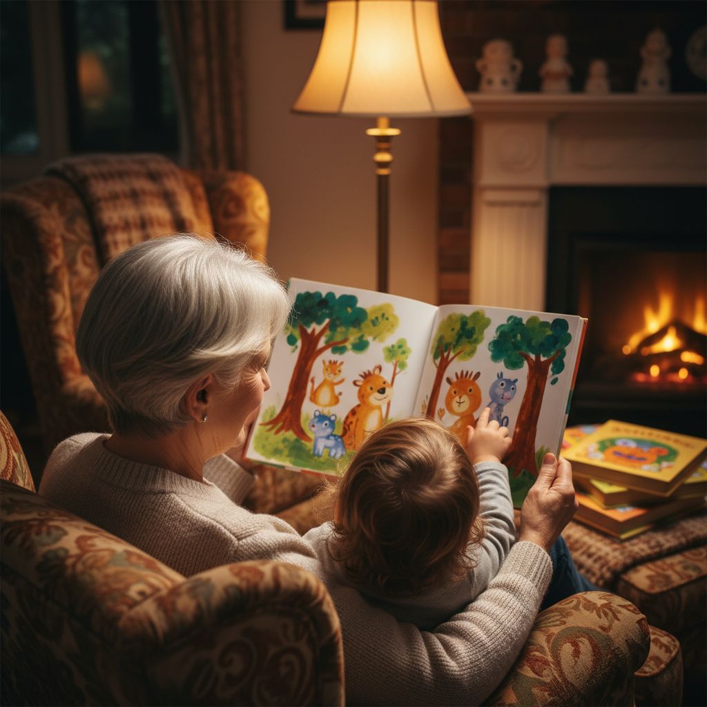 Personalized storybook for grandchildren